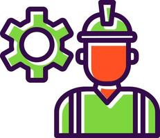 Engineer Vector Icon Design