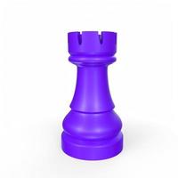 Chess object isolated on background photo