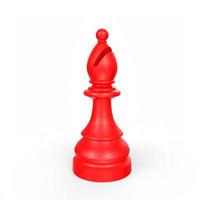 Chess object isolated on background photo