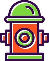 Hydrant Vector Icon Design