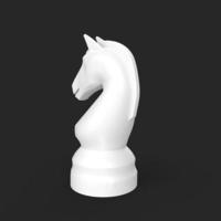 Chess object isolated on background photo