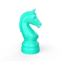 Chess object isolated on background photo