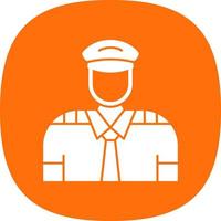Pilot Vector Icon Design