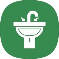 Lavatory Vector Icon Design