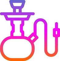 Hookah Vector Icon Design