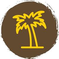 Dubai Tree Vector Icon Design