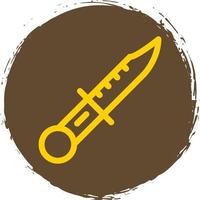 Dagger Vector Icon Design