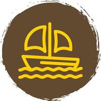 Boat Vector Icon Design