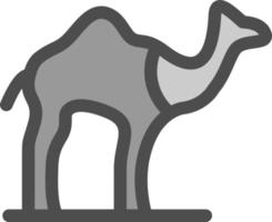 Camel Vector Icon Design