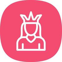 Emperor Vector Icon Design