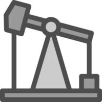 Oil Pump Vector Icon Design