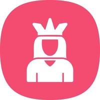Emperor Vector Icon Design