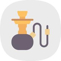 Hookah Vector Icon Design