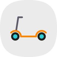 Scooter Vector Icon Design