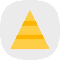 Pyramid Vector Icon Design