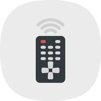 Remote Control Vector Icon Design