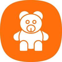 Teddy Vector Icon Design