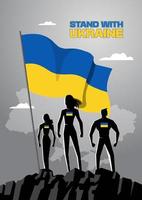 Save Ukraine vector illustration