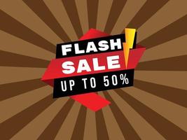 flash sale big discount promotion banner wallpaper background vector