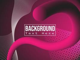 pink liquid abstract background with line vector