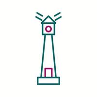 Unique Lighthouse Vector Line Icon