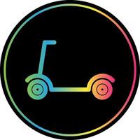 diseño de icono de vector de scooter