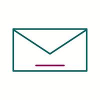 Unique Mail Vector Line Icon