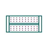 Unique LED Lght Vector Line Icon