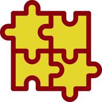 Puzzle Vector Icon Design