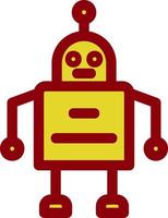 Robot Vector Icon Design