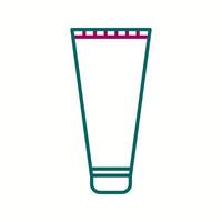 Unique Shaving Cream Vector Line Icon