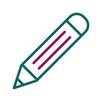 Beautiful Pencil vector line icon