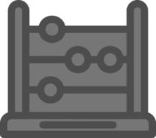 Abacus Vector Icon Design