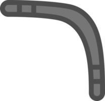 diseño de icono de vector de boomerang