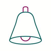 Beautiful Bell Line Vector Icon