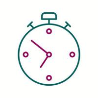 Beautiful Timer Line Vector Icon