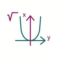 Beautiful algebra Line Vector Icon