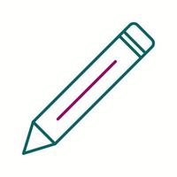 Beautiful Pencil Line Vector Icon