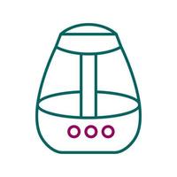 icono de vector de humidificador de aire