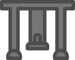 Swing Vector Icon Design