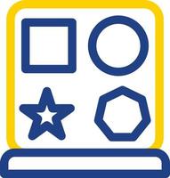 Shape Toy Vector Icon Design