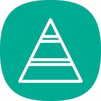 Pyramid Vector Icon Design