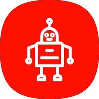 Robot Vector Icon Design