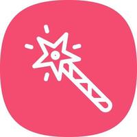 Magic Wand Vector Icon Design