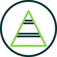 Pyramid Vector Icon Design