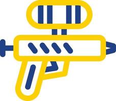 Water Gun Vector Icon Design