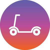 Scooter Vector Icon Design