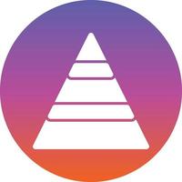 Pyramid Vector Icon Design