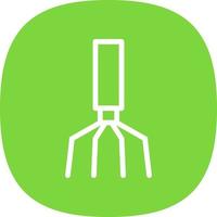 Head Scalp Vector Icon Design