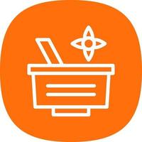 Spa Bowl Vector Icon Design